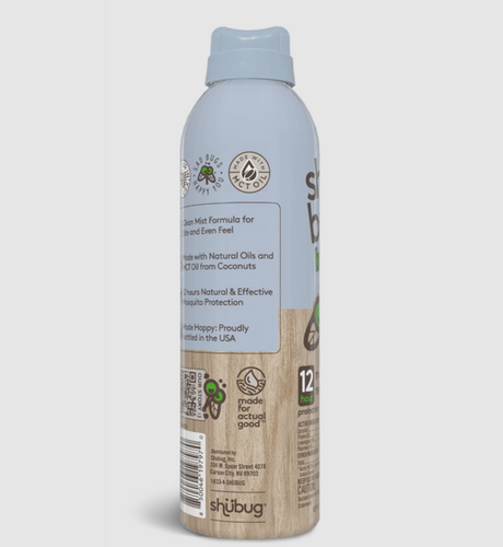 ShuBug Kids Family Clean Mist 360 Spray Clear 6oz