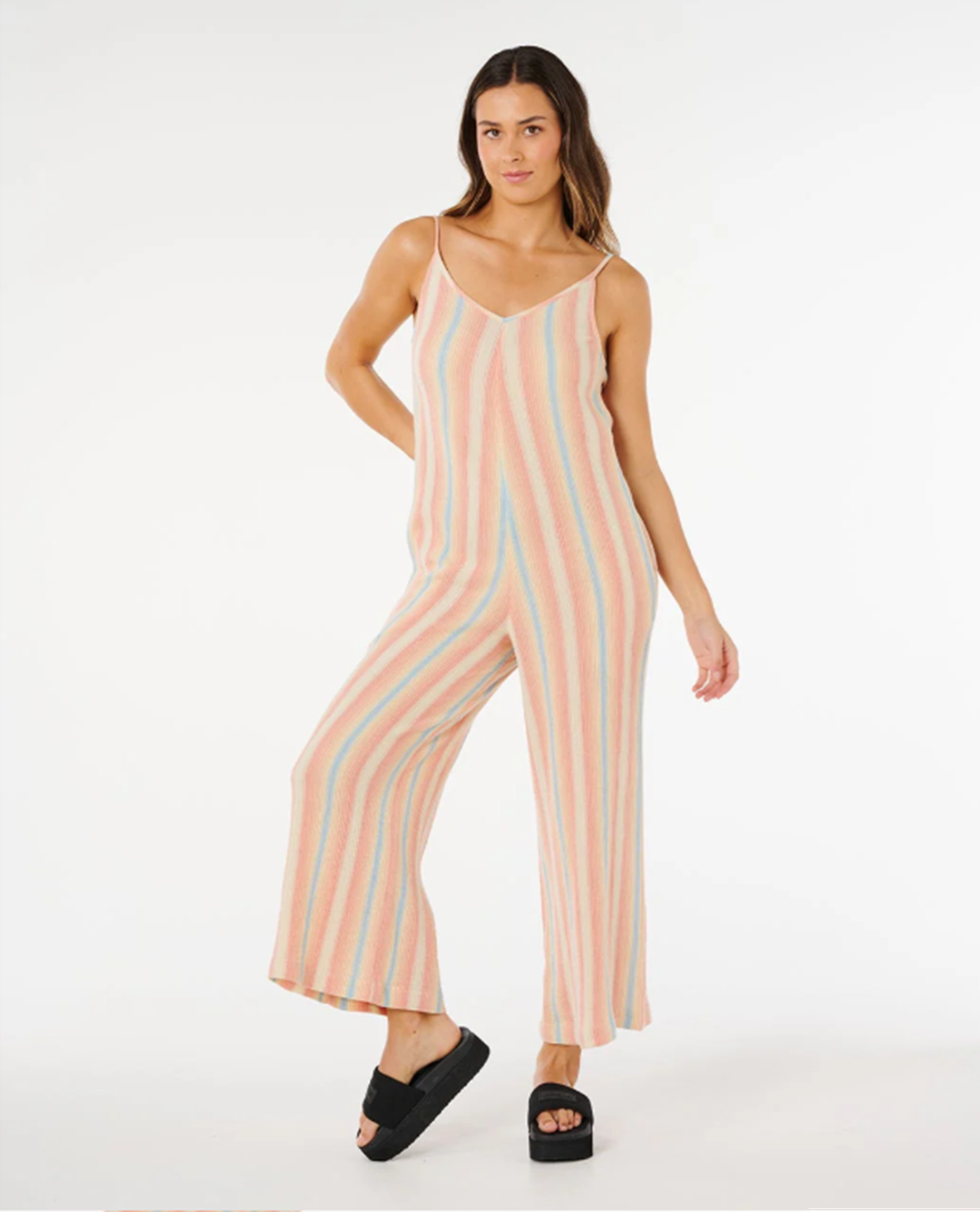 Rip Curl Premium Surf Stripe Jumper Tan