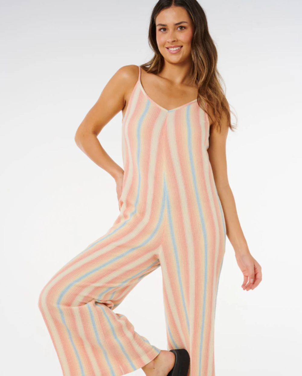 Rip Curl Premium Surf Stripe Jumper Tan