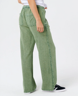 Rip Curl Classic Surf Wide Leg Pant Sage S