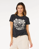 Rip Curl Sun Beams Tshirt Washed Black M