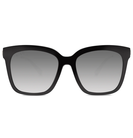 Abaco Zoe Polarized Sunglasses Black Grey Grad