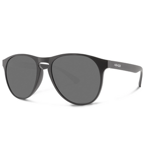 Abaco Logan Polarized Sunglasses Matt Black Grey