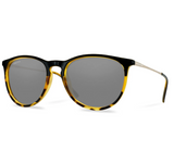 Abaco Piper Polarized Sunglasses Black Tortoise Fade Grey