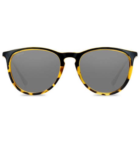 Abaco Piper Polarized Sunglasses Black Tortoise Fade Grey