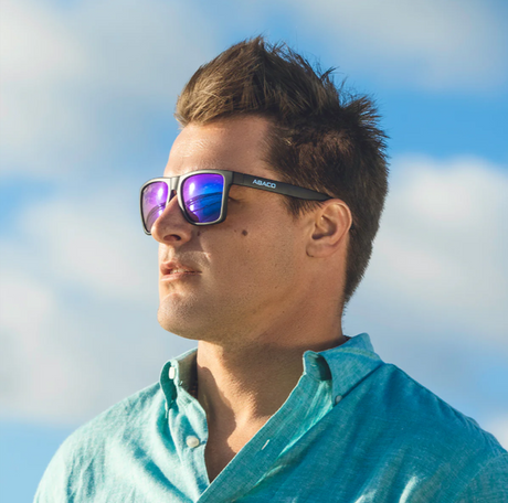Abaco Cruiser II Polarized Sunglasses Matte Black Grey