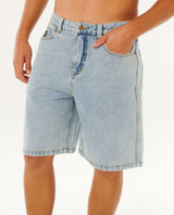 Rip Curl Nu Dose Denim Shorts Washed Blue 31