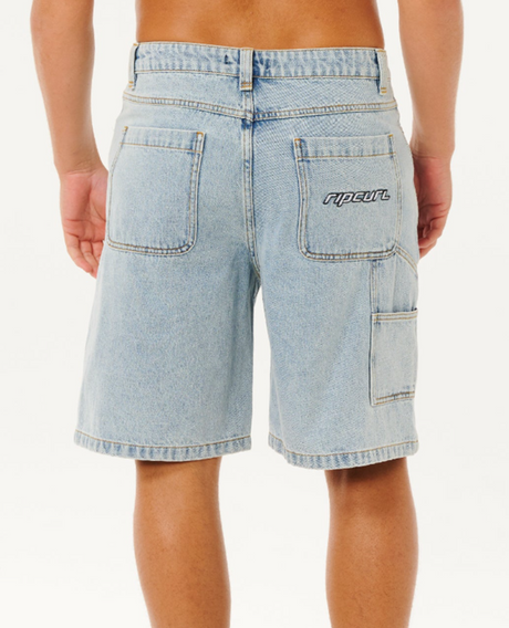 Rip Curl Nu Dose Denim Shorts Washed Blue