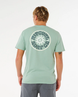 Rip Curl Pacific Rinse Circle Tshirt Aloe