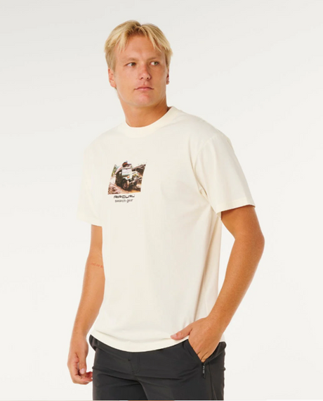 Rip Curl Searching Rig Tshirt Bone