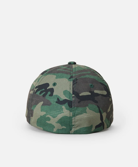 Rip Curl VaporCool Aerotech Hat Flexfit Camo One Size
