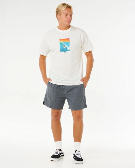 Rip Curl Pacific Rinse Psych Tshirt Bone