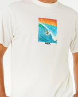 Rip Curl Pacific Rinse Psych Tshirt Bone