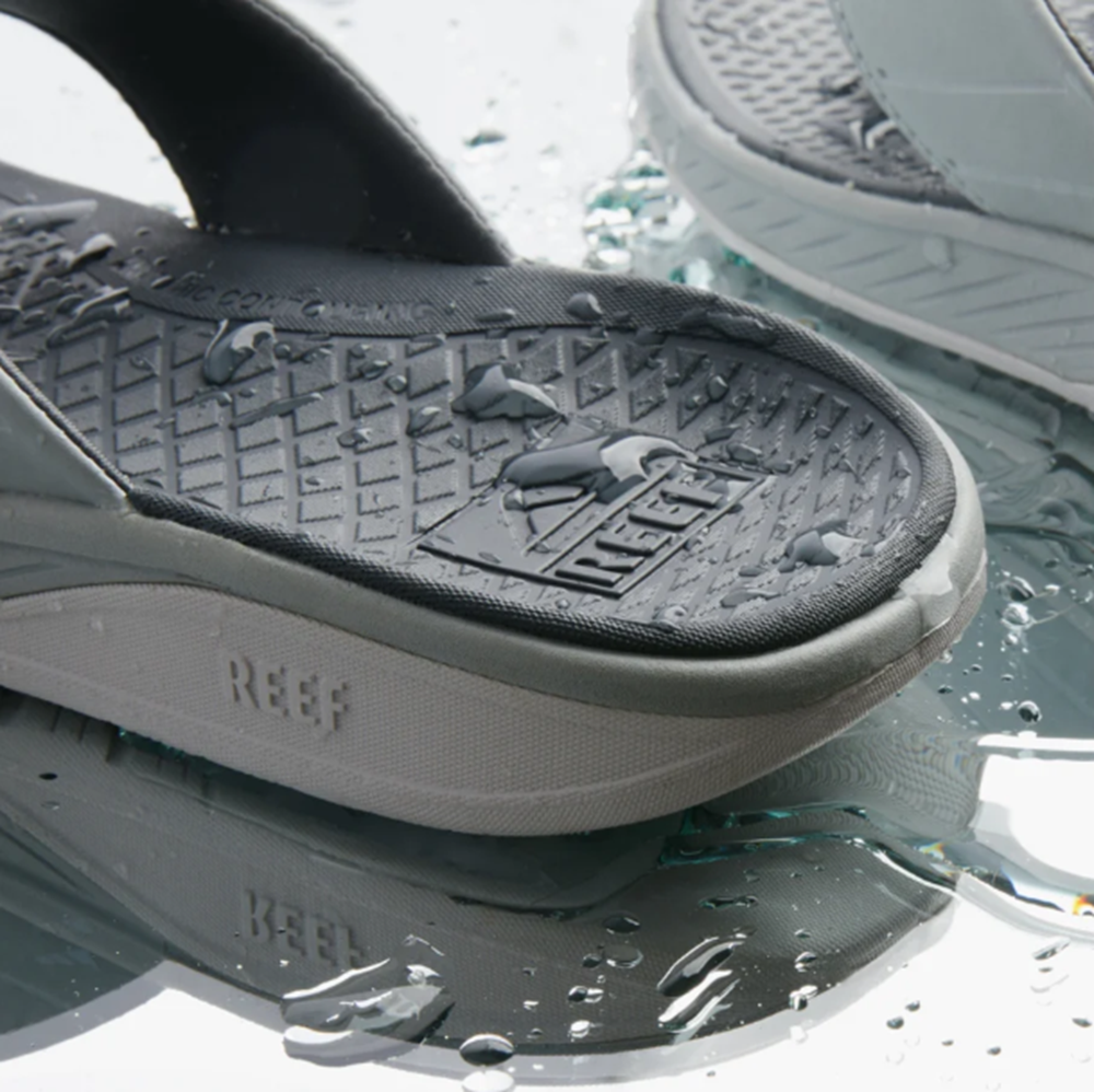 Reef DeckHand Sandals Mens Grey