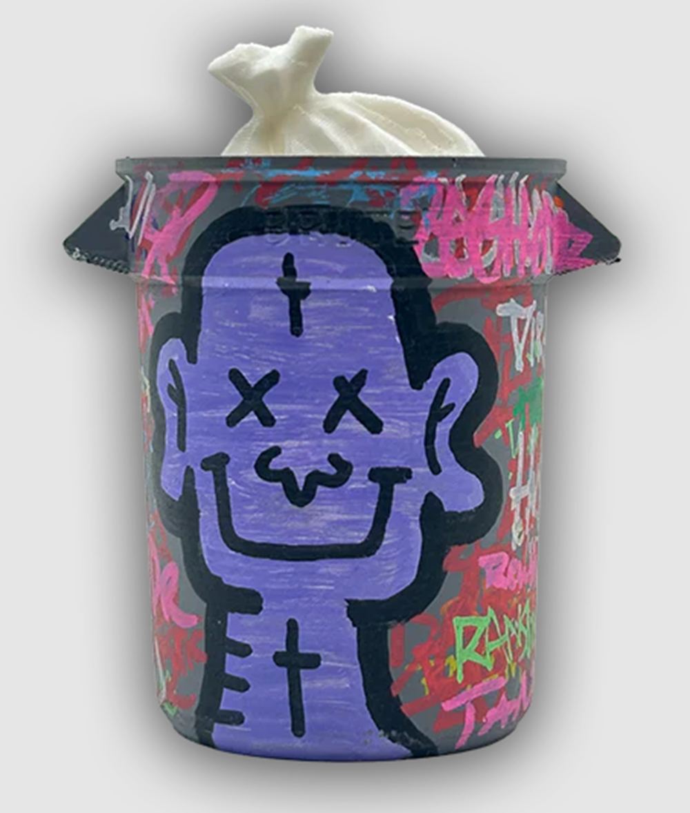 ZEGHEADS Graff Trash Cans Fingerboard Assorted 2.5 inch