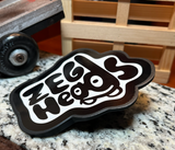 ZEGHEAD 3D LOGO KICKER Black 5inch