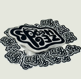 ZEGHEAD 3D LOGO KICKER Black 5inch