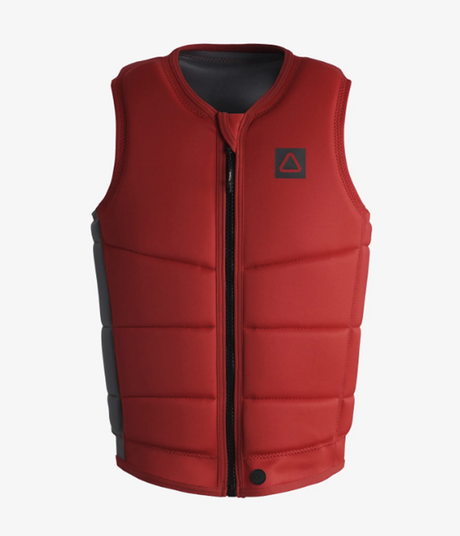 Follow Corp Impact Vest Mens Red Grey M