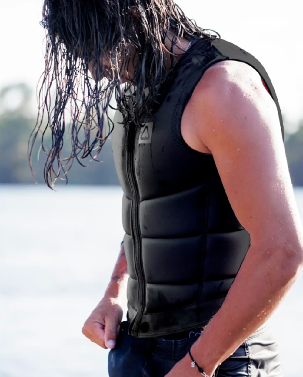 Follow Corp Impact Vest Mens Black