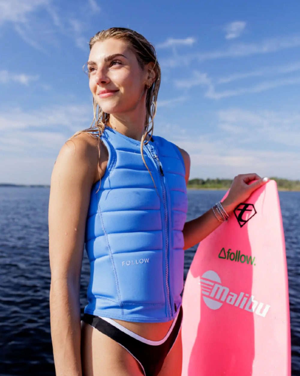 Follow Total Impact Vest Womens Blue