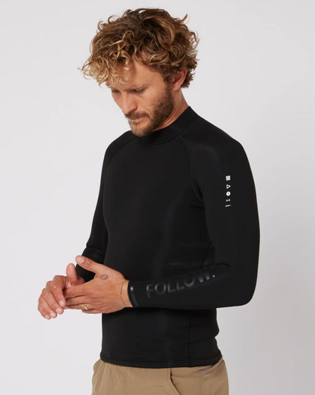 Follow P1 2mm Wetty Top Mens Black L