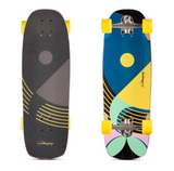 Loaded Ballona Willy Skateboard Complete Blue Yellow 9x27.75"