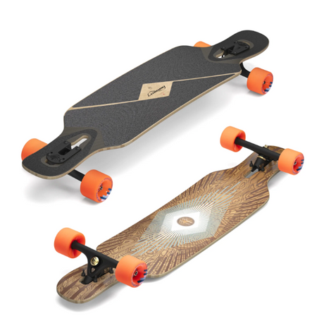 Loaded Tan Tien Flex 1 Skateboard Complete Brown 8.75x39"