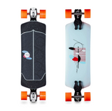 Loaded Tangent Skateboard Complete Light Blue Caguama 9.75x35.75"