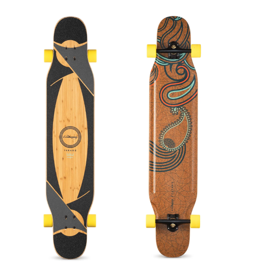 Loaded Tarab II Flex 1 Skateboard Complete Brown 9.5x47"
