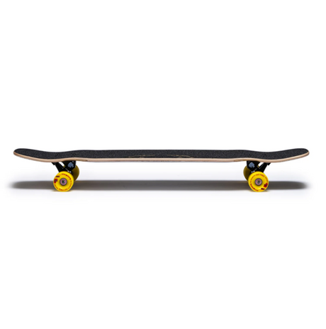 Loaded Tesseract II Chroma Skateboard Complete Natural Silver 9.6x39.5"