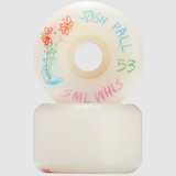 SML Pencil Pushers Pall Wheels Set Natural 53mm
