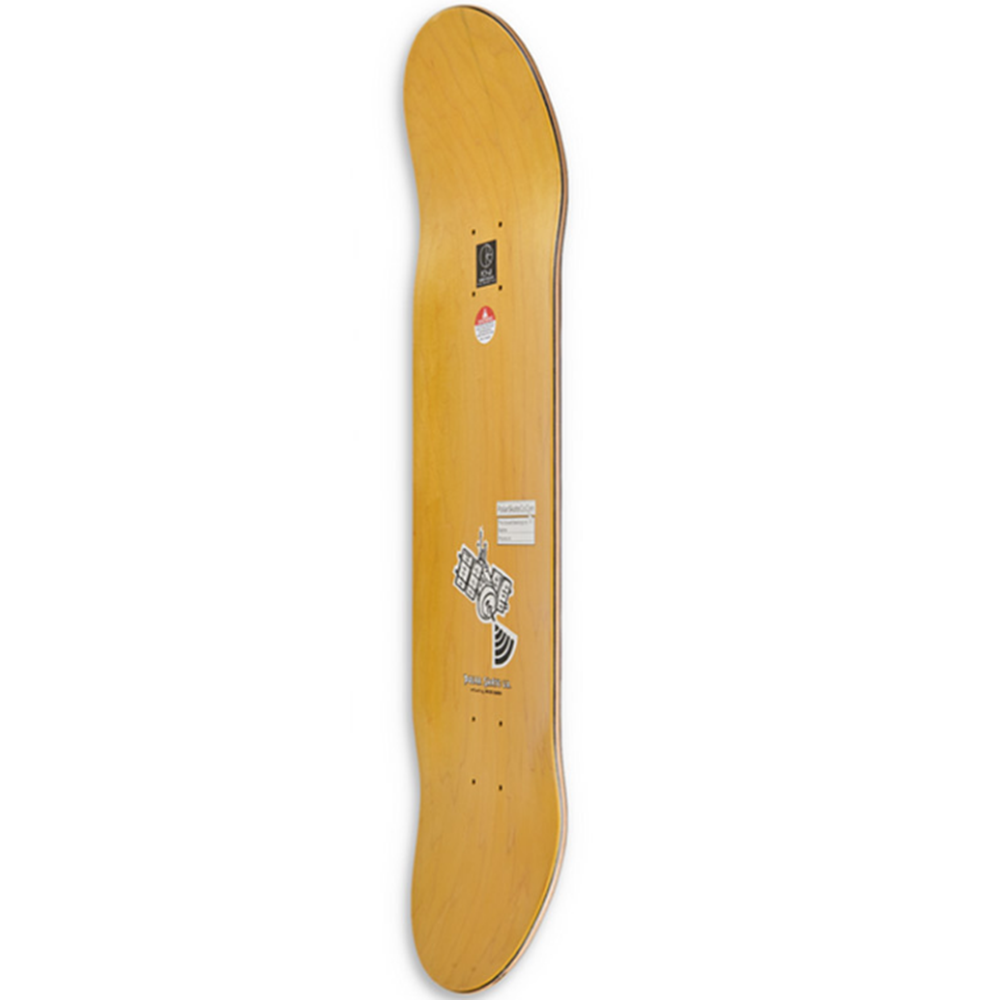 Polar Planet Herrington Skateboard Deck Natural Stain 8.62x14.25WB