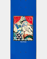 Polar Brady Time Travelers Skateboard Deck Blue 8.5x14.1WB