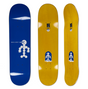 Polar Laurent Snowman Skateboard Deck Blue 8.375x41.1WB
