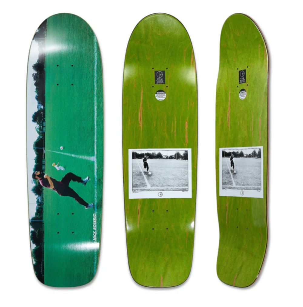 Polar Boserio Run Cleo Skateboard Deck Yellow 8.6x14.25WB