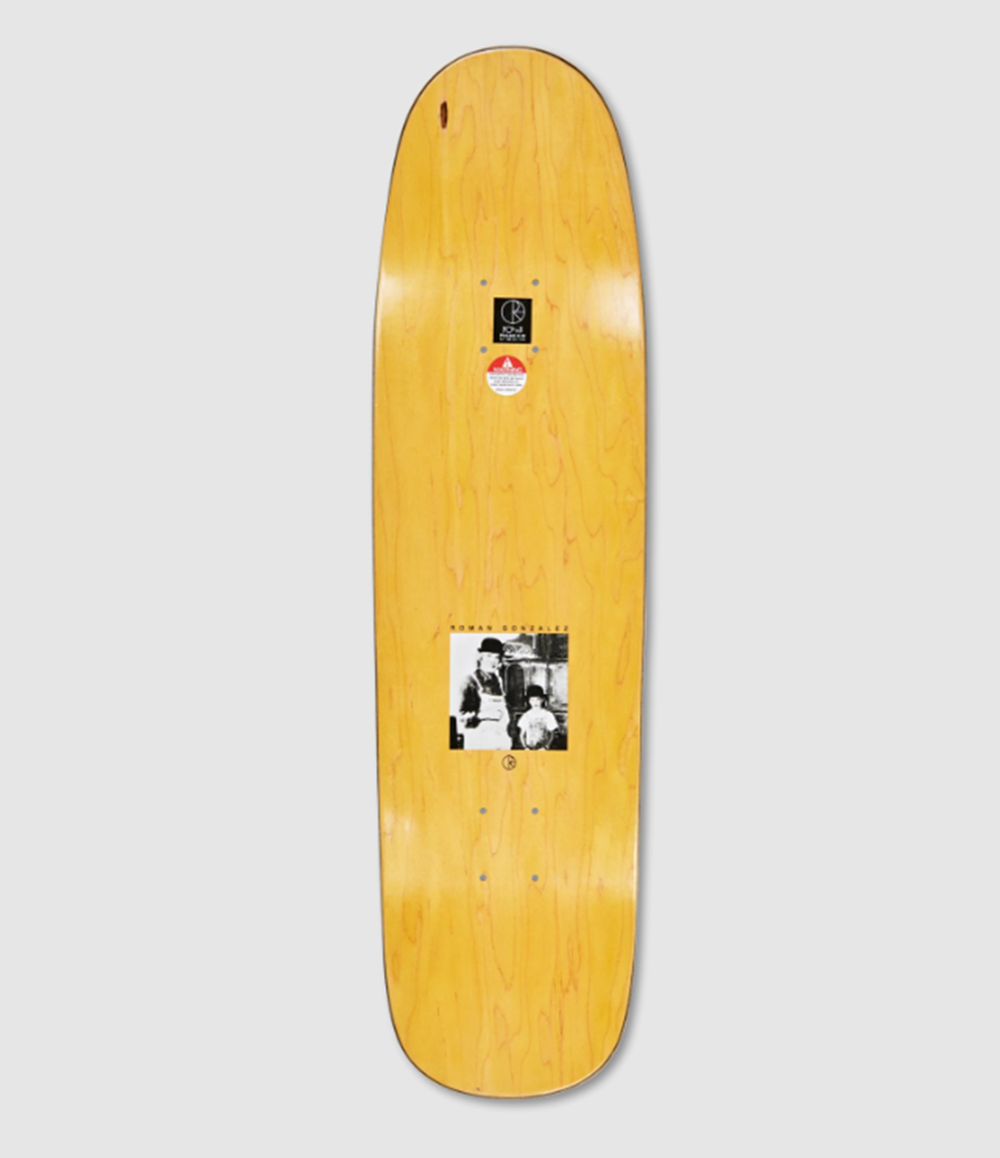 Polar Gonzalez P9 Champs Skateboard Deck Black 8.6x14.5WB