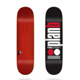 Plan B Classic Logo Skateboard Deck Black 8.25x14.2WB