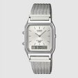 CASIO AQ230EM-7A Watch Silver Watch