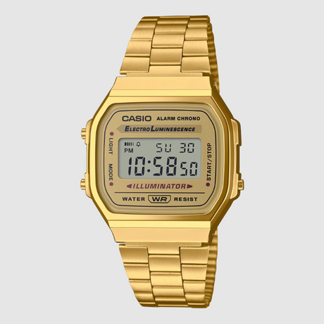 CASIO A168WG-9VT Watch Gold