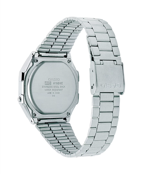 CASIO A168WEM-7VT Watch Silver
