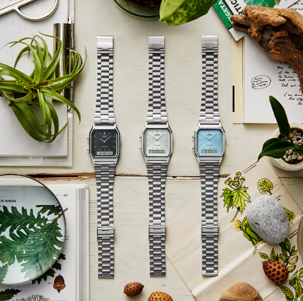 CASIO AQ230A-1DM Watch Silver