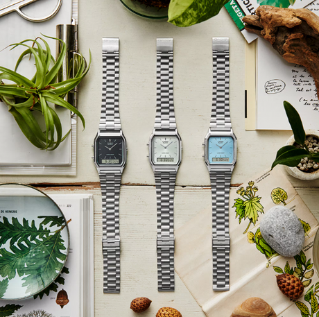 CASIO AQ230A-1DM Watch Silver
