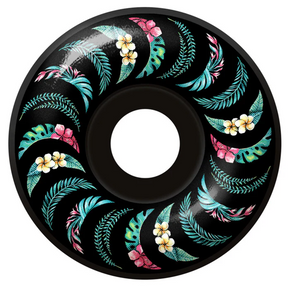 Spitfire F4 Team Floral Classics Wheels Black 55/99a