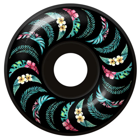 Spitfire F4 Team Floral Classics Wheels Black 55/99a