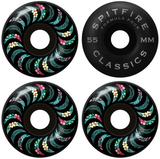 Spitfire F4 Team Floral Classics Wheels Black 55/99a