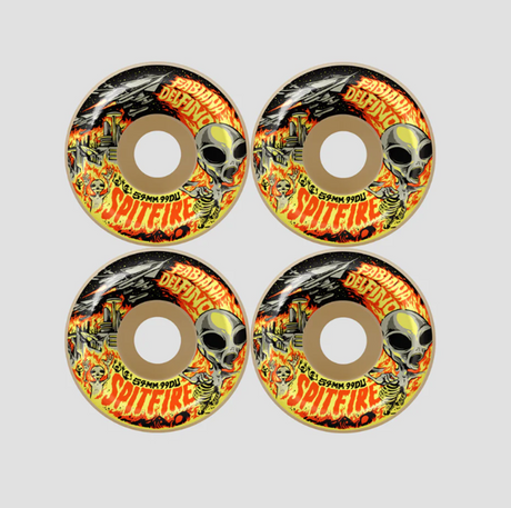 Spitfire F4 Fabiana Invasion Wheels Natural Orange 53/99a