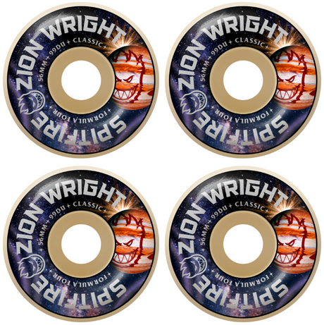 Spitfire F4 Zion Cosmic Classics Wheels Natural Purp 53/99a