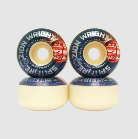 Spitfire F4 Zion Cosmic Classics Wheels Natural Purp 53/99a