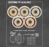 Spitfire F4 Soft Slider Classic Wheels Natural Purple 58/93a