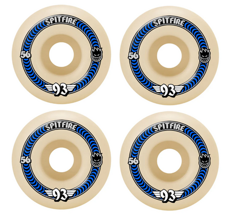 Spitfire F4 Soft Slider Classic Wheels Natural Blue 56/93a